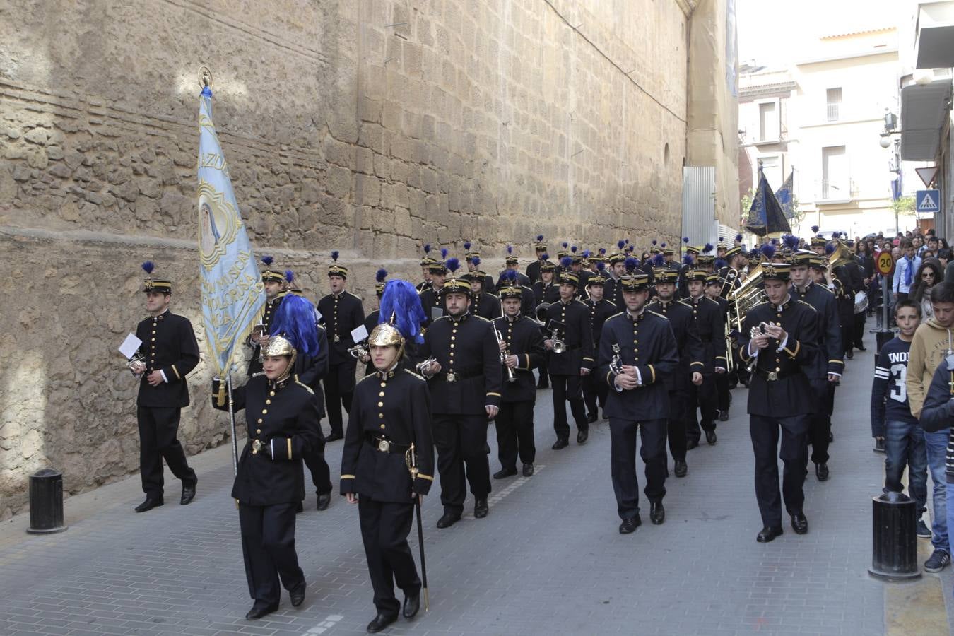 Los Pasos Blanco y Azul dan pie a la Semana Santa