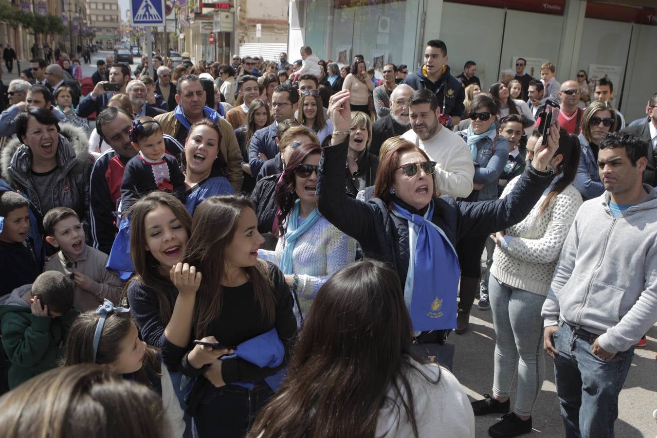 Los Pasos Blanco y Azul dan pie a la Semana Santa