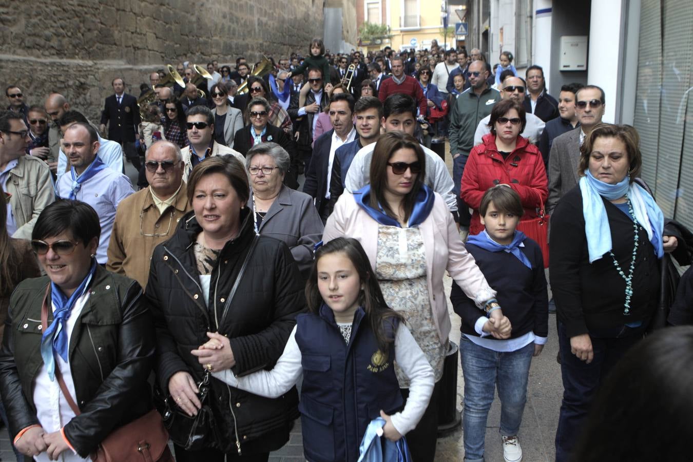 Los Pasos Blanco y Azul dan pie a la Semana Santa