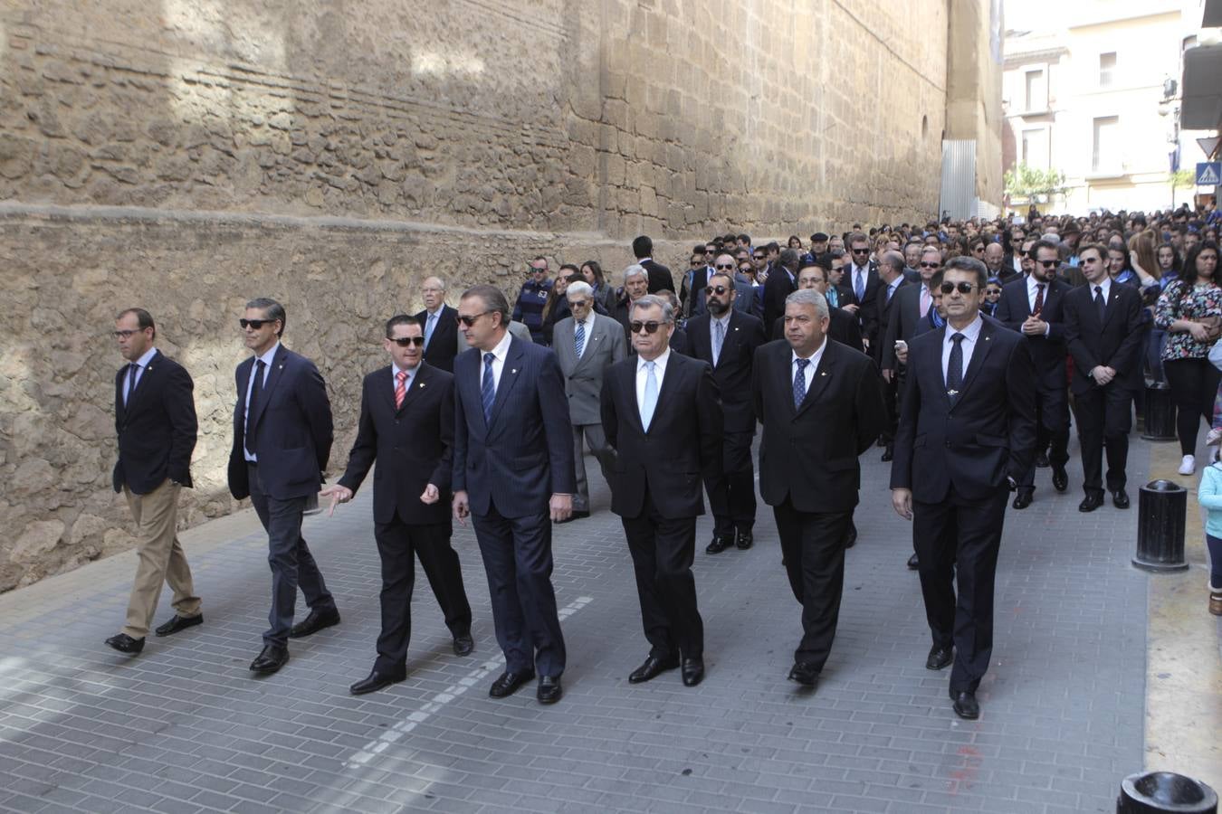 Los Pasos Blanco y Azul dan pie a la Semana Santa