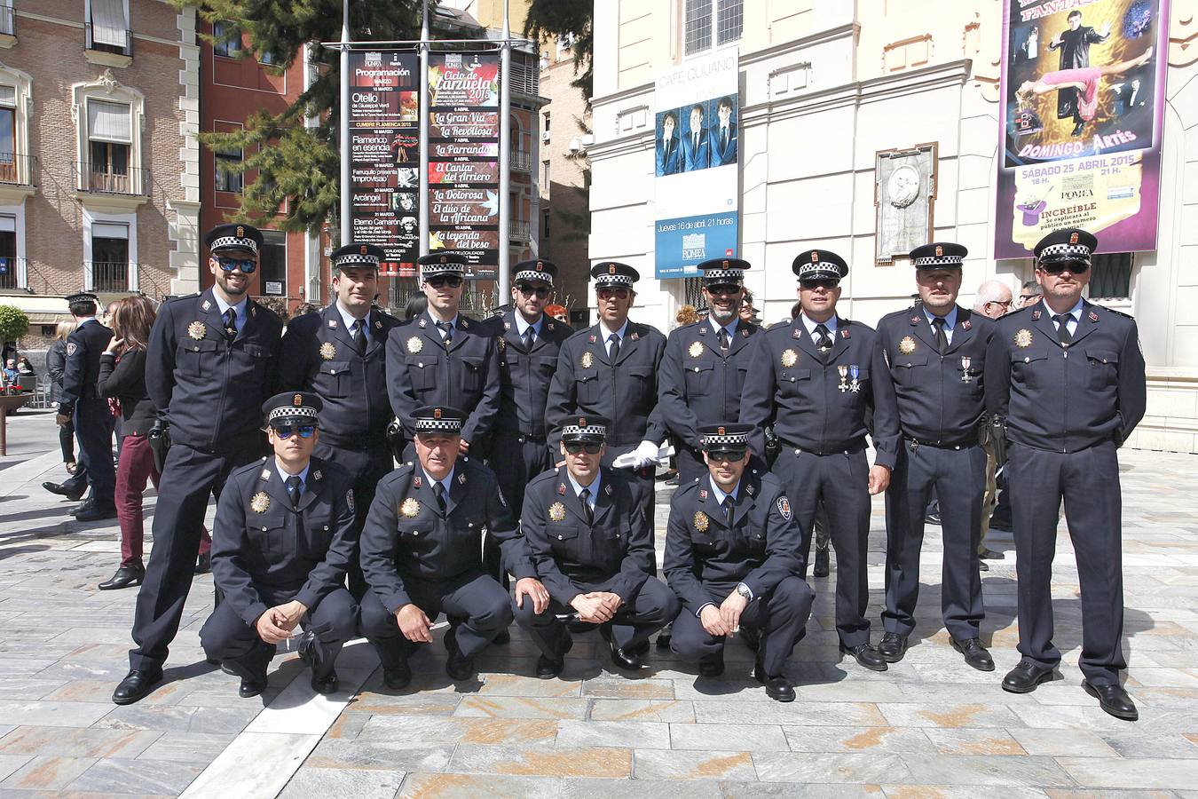 50 policías locales condecorados con motivo del día de San Patricio