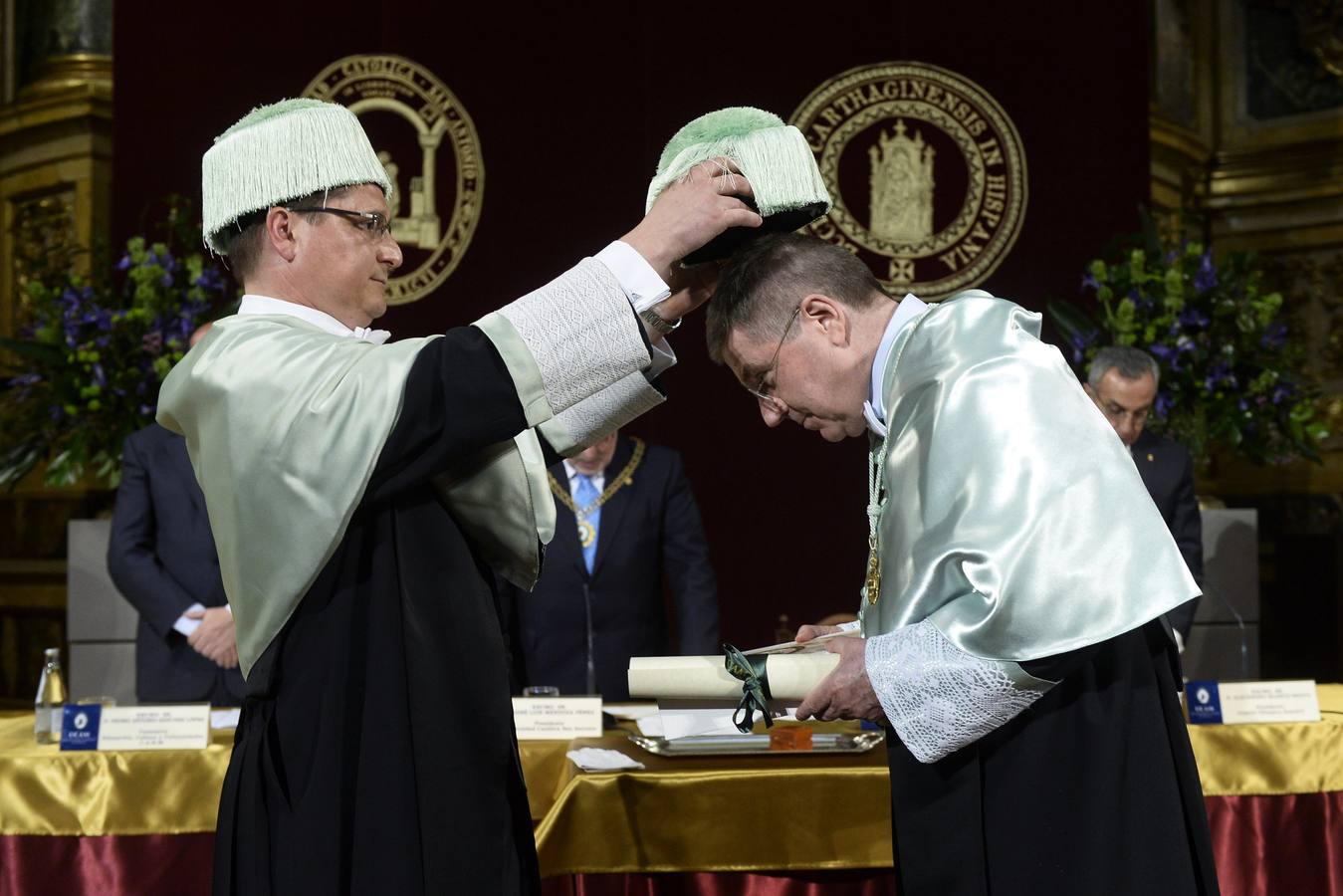 Thomas Bach, investido doctor honoris causa en la UCAM