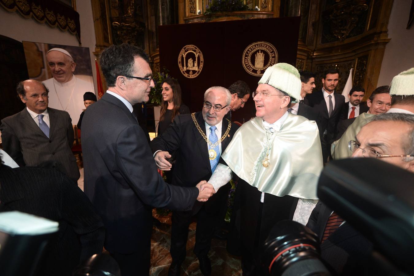 Thomas Bach, investido doctor honoris causa en la UCAM