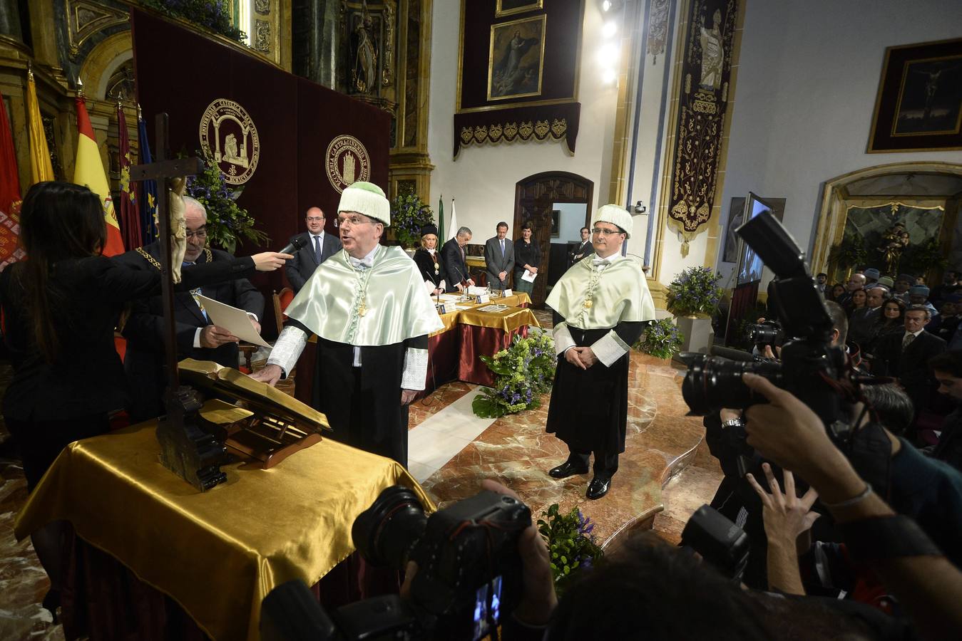 Thomas Bach, investido doctor honoris causa en la UCAM