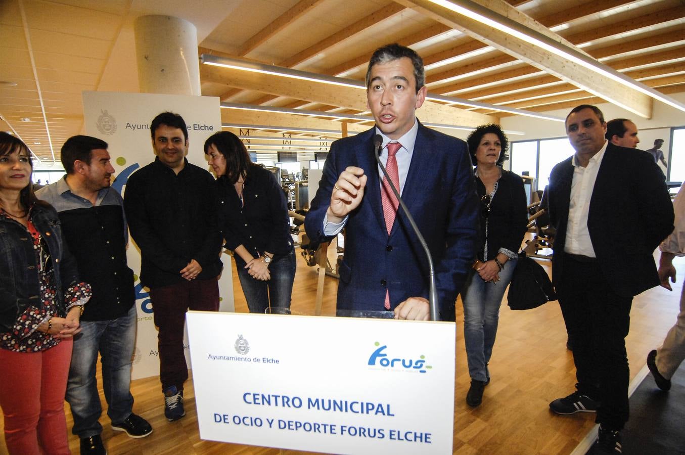 Inauguración del nuevo centro deportivo Forus Elche