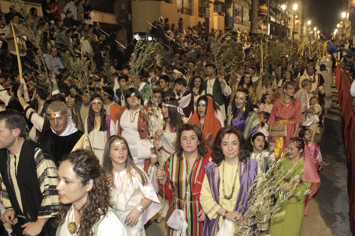 Entrada triunfal de Jesús en Jerusalén