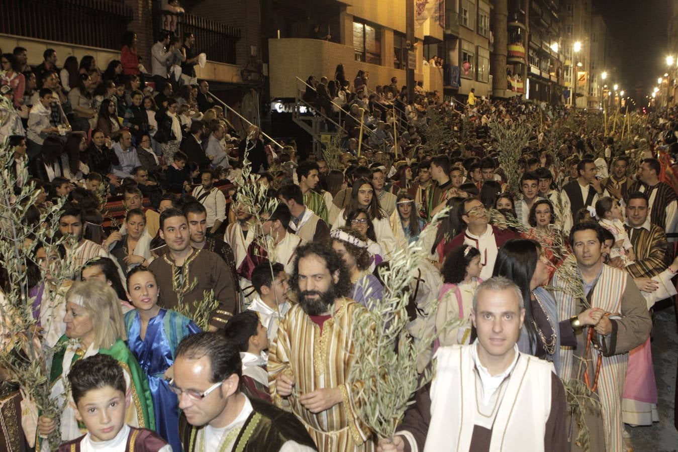 Entrada triunfal de Jesús en Jerusalén