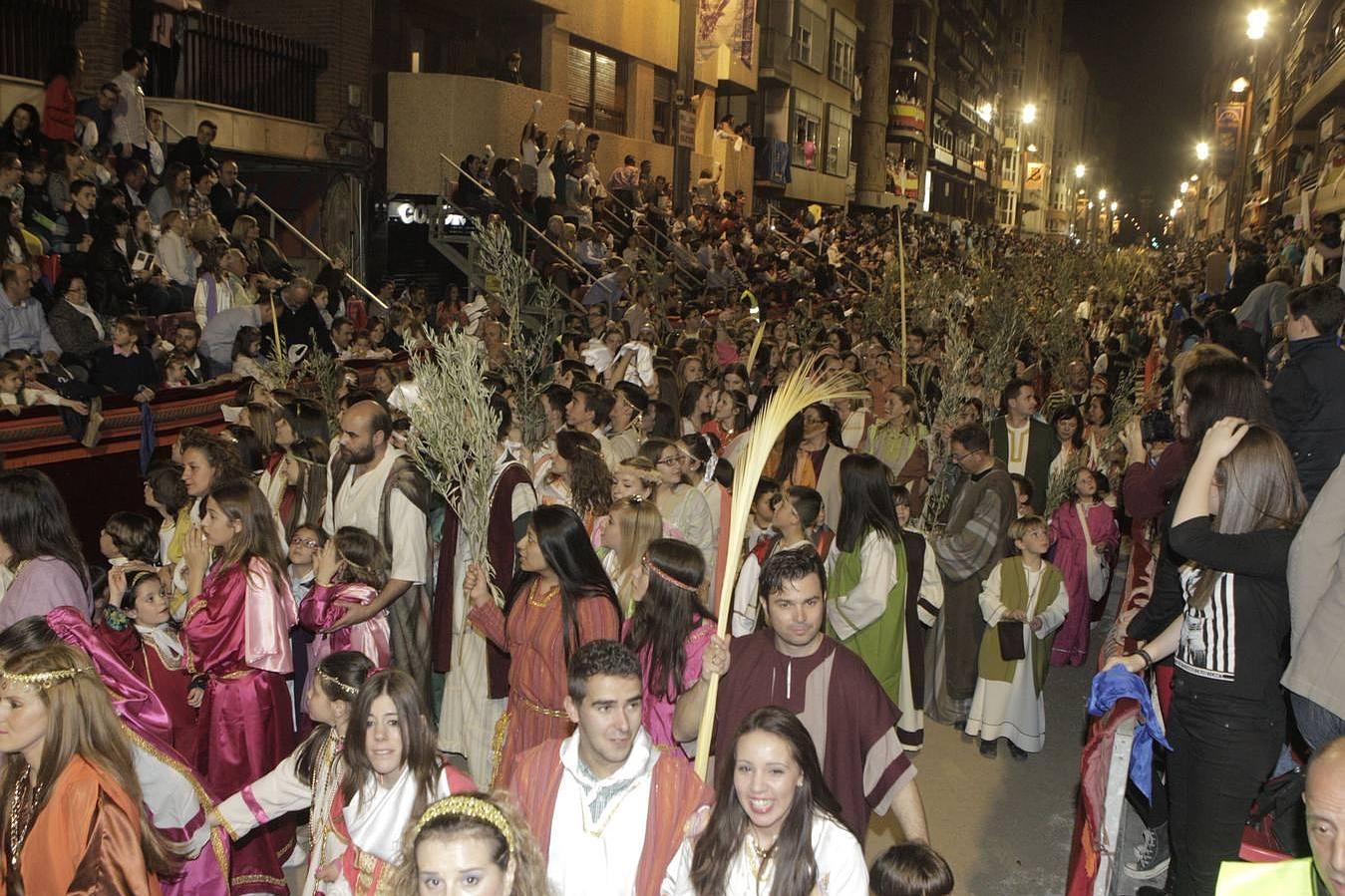 Entrada triunfal de Jesús en Jerusalén