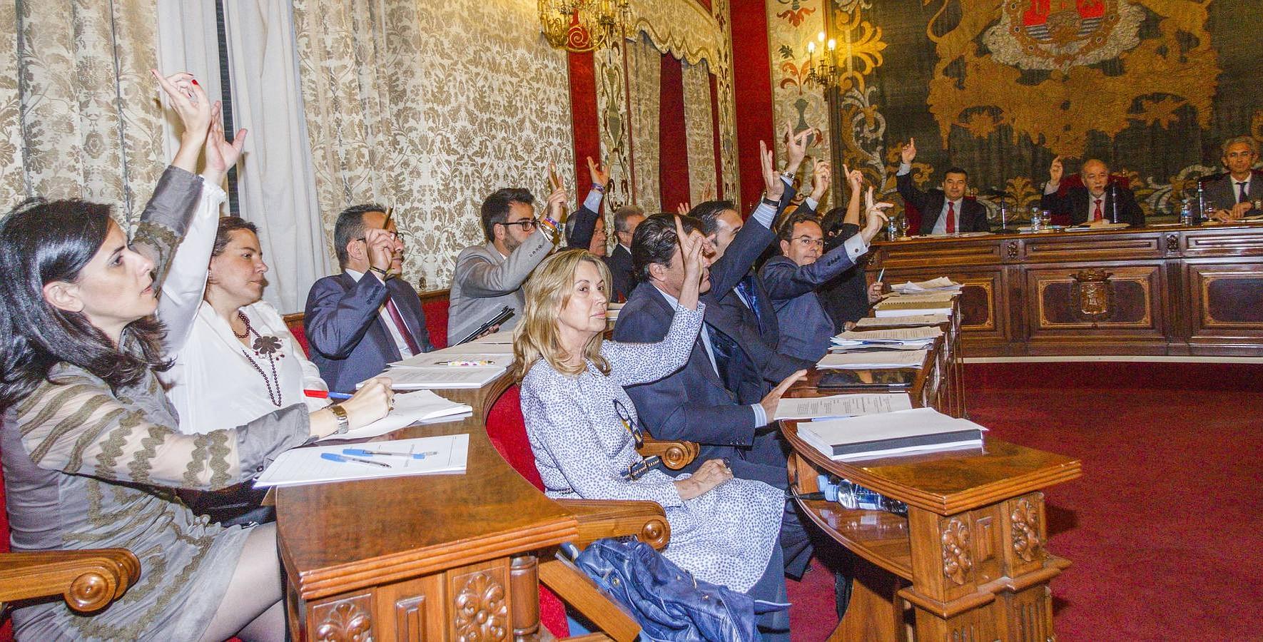 Pleno en el Ayuntamiento de Alicante