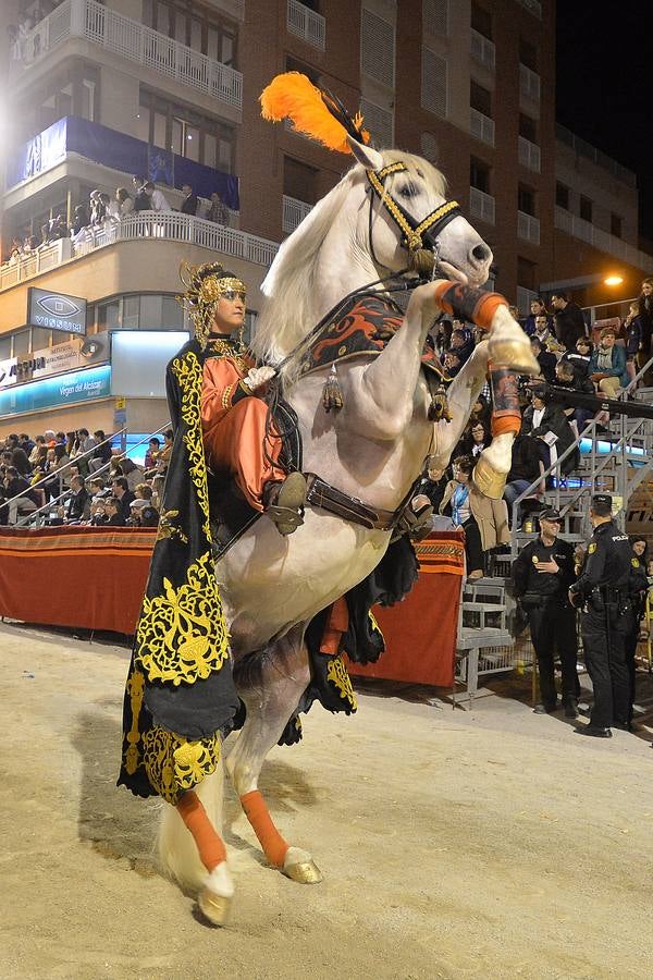 Fulgor blanco y azul en Lorca