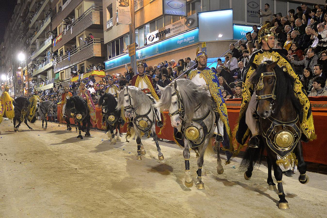 Fulgor blanco y azul en Lorca