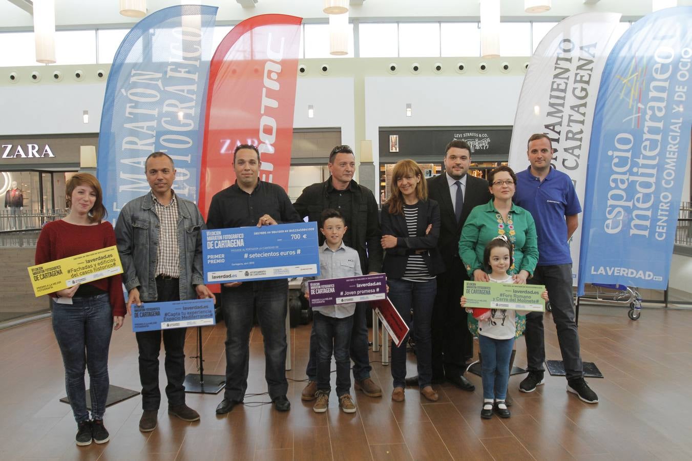 Los ganadores del IV Maratón Fotográfico de Cartagena