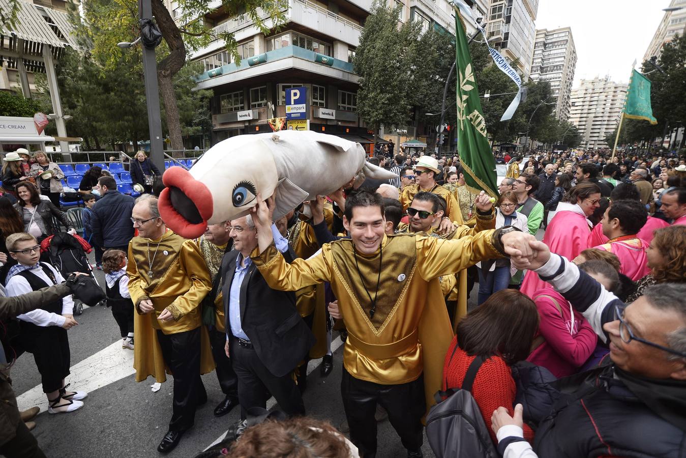 Entrada triunfal en Murcia de la sentenciada