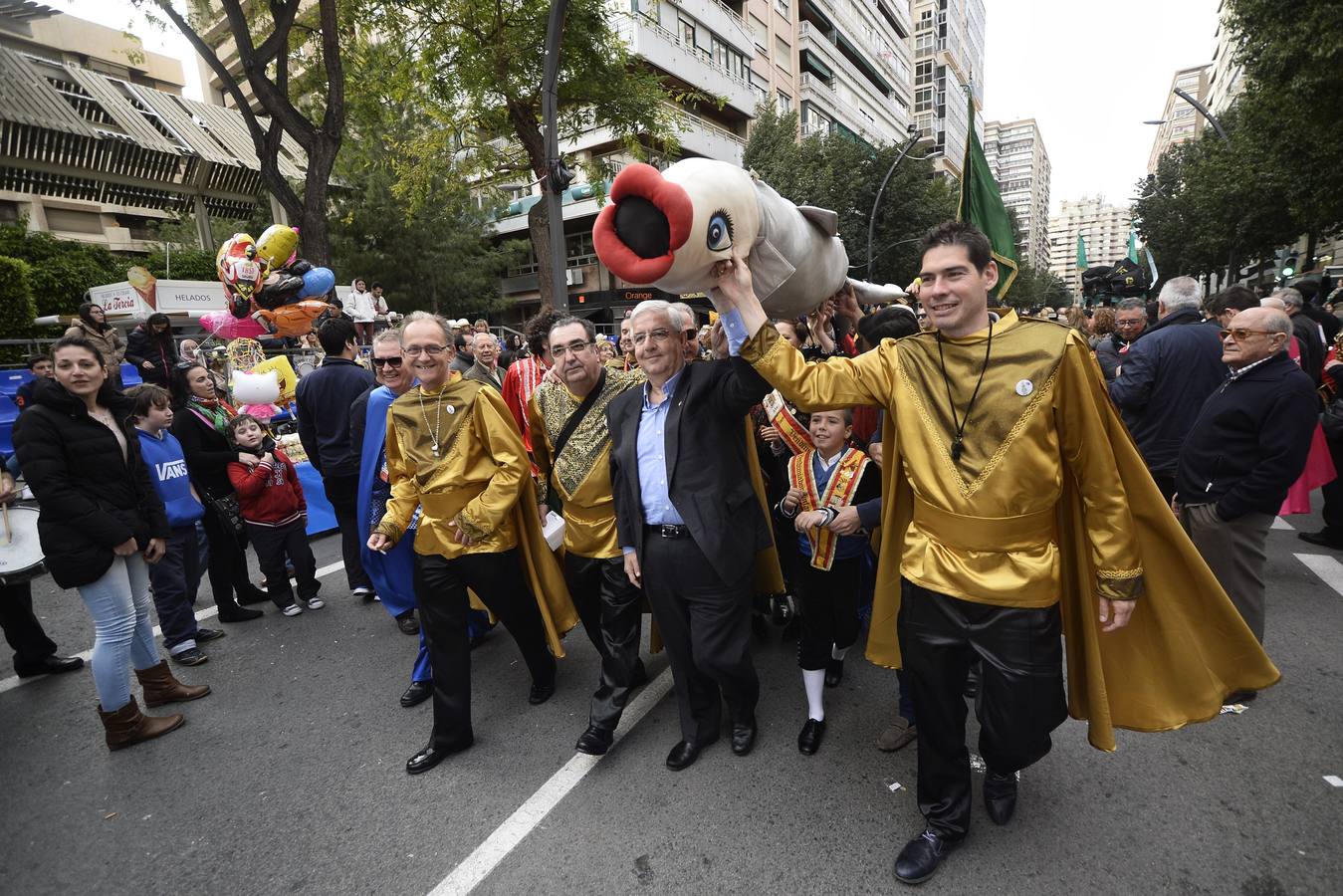 Entrada triunfal en Murcia de la sentenciada