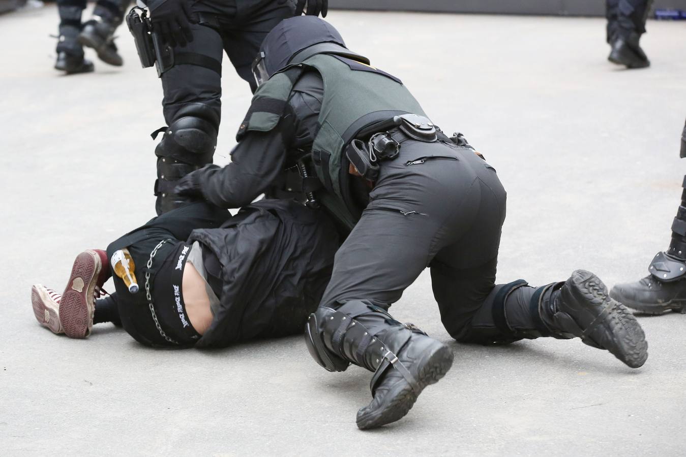 Protesta contra el G7 en Alemania