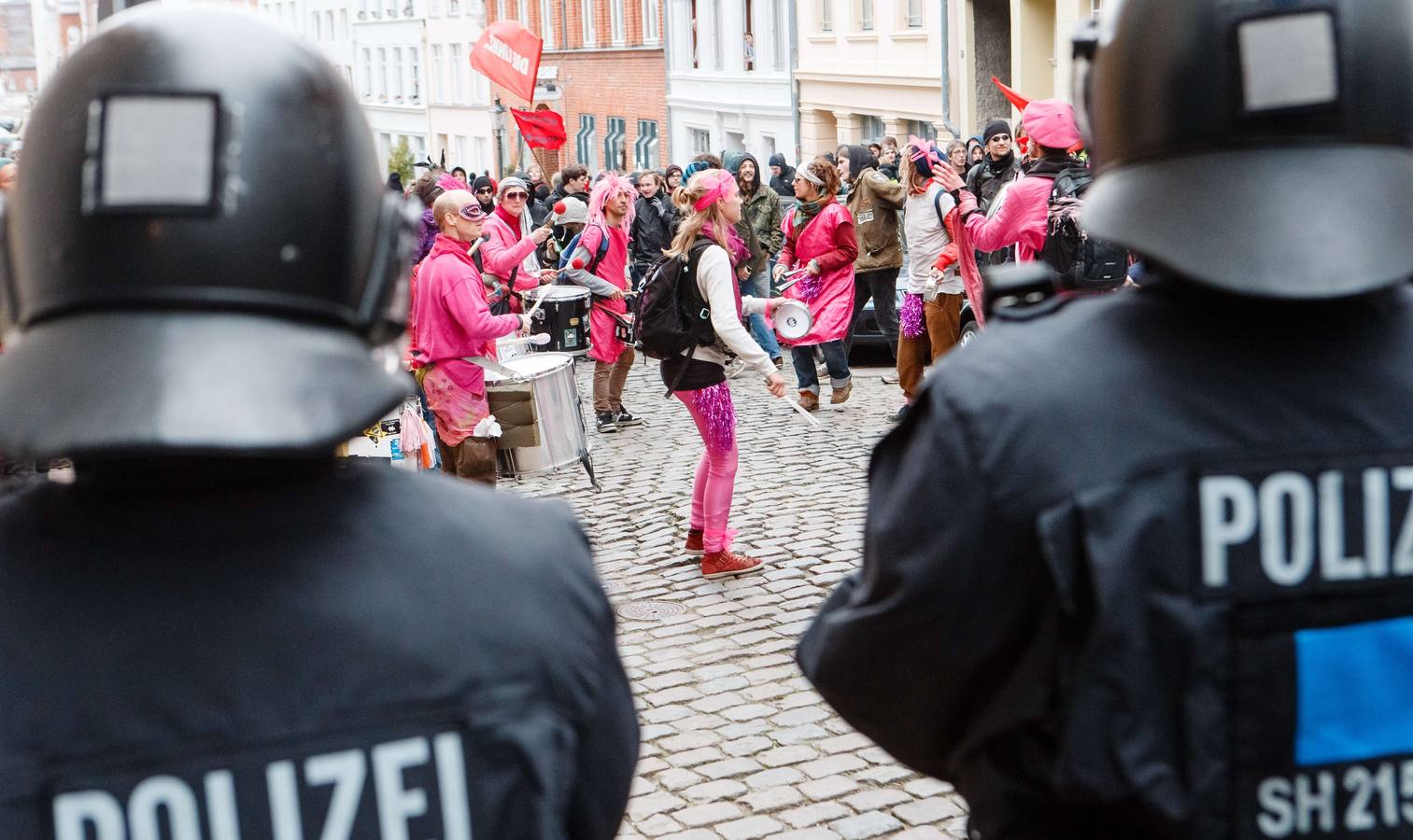 Protesta contra el G7 en Alemania