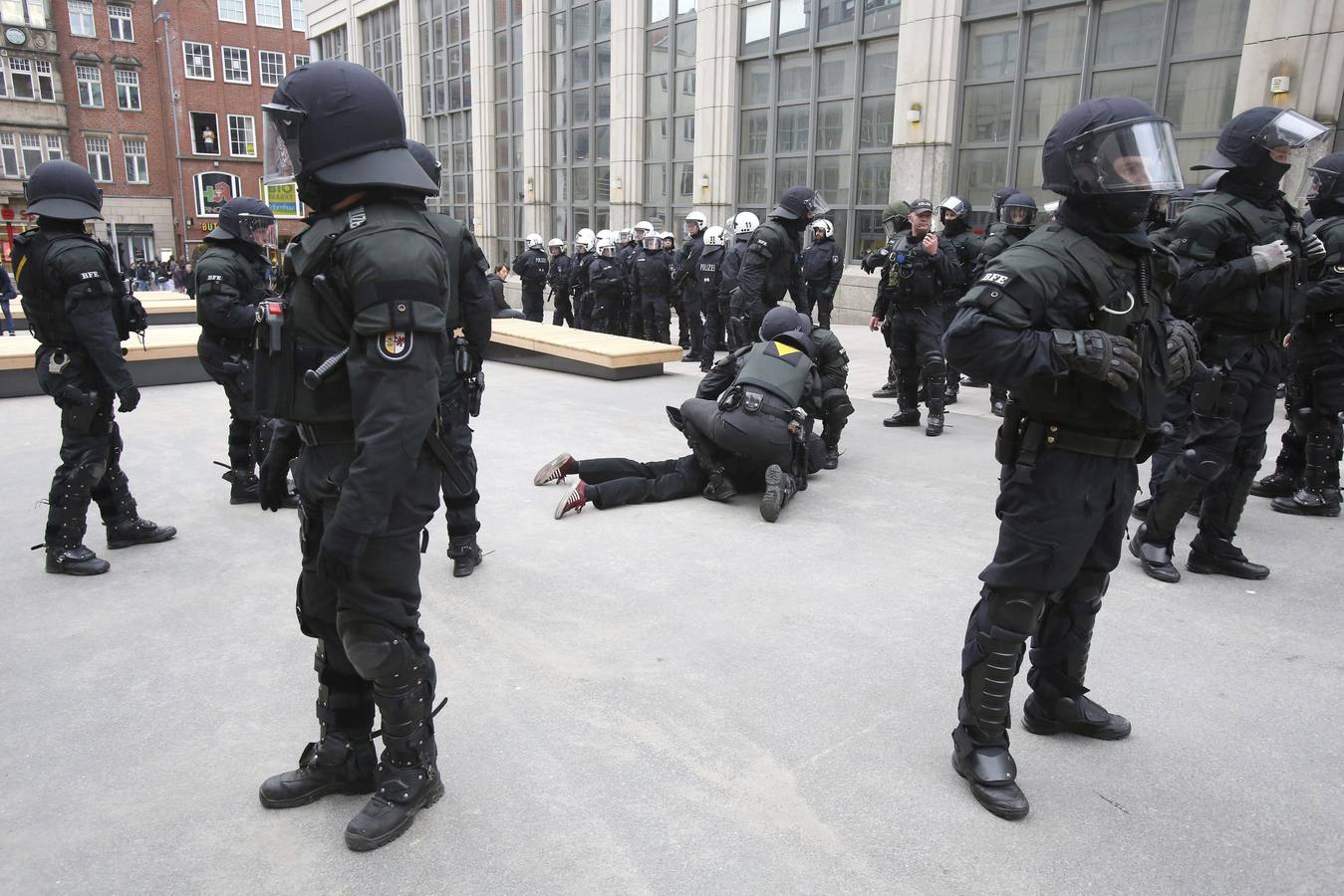 Protesta contra el G7 en Alemania