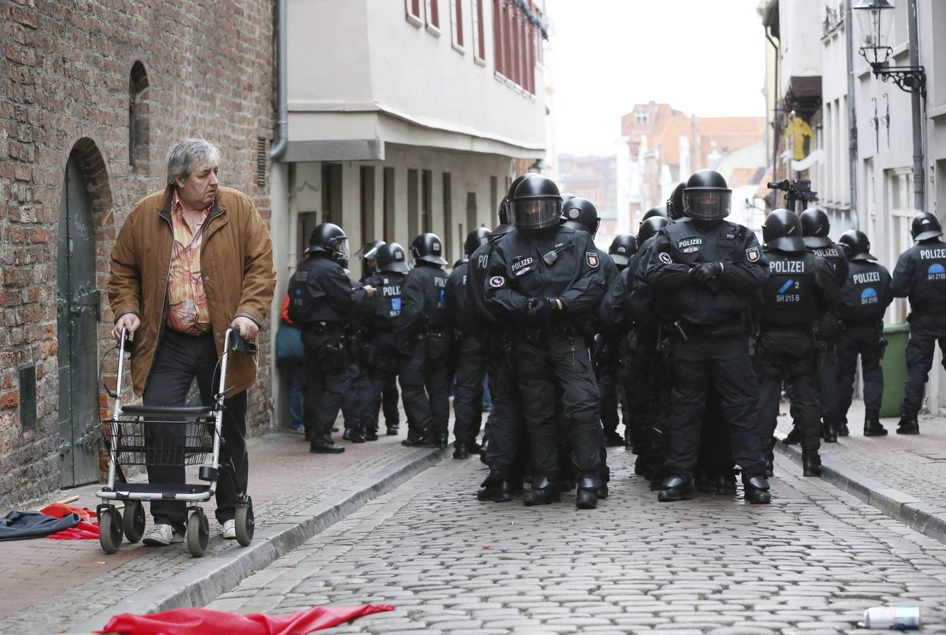 Protesta contra el G7 en Alemania