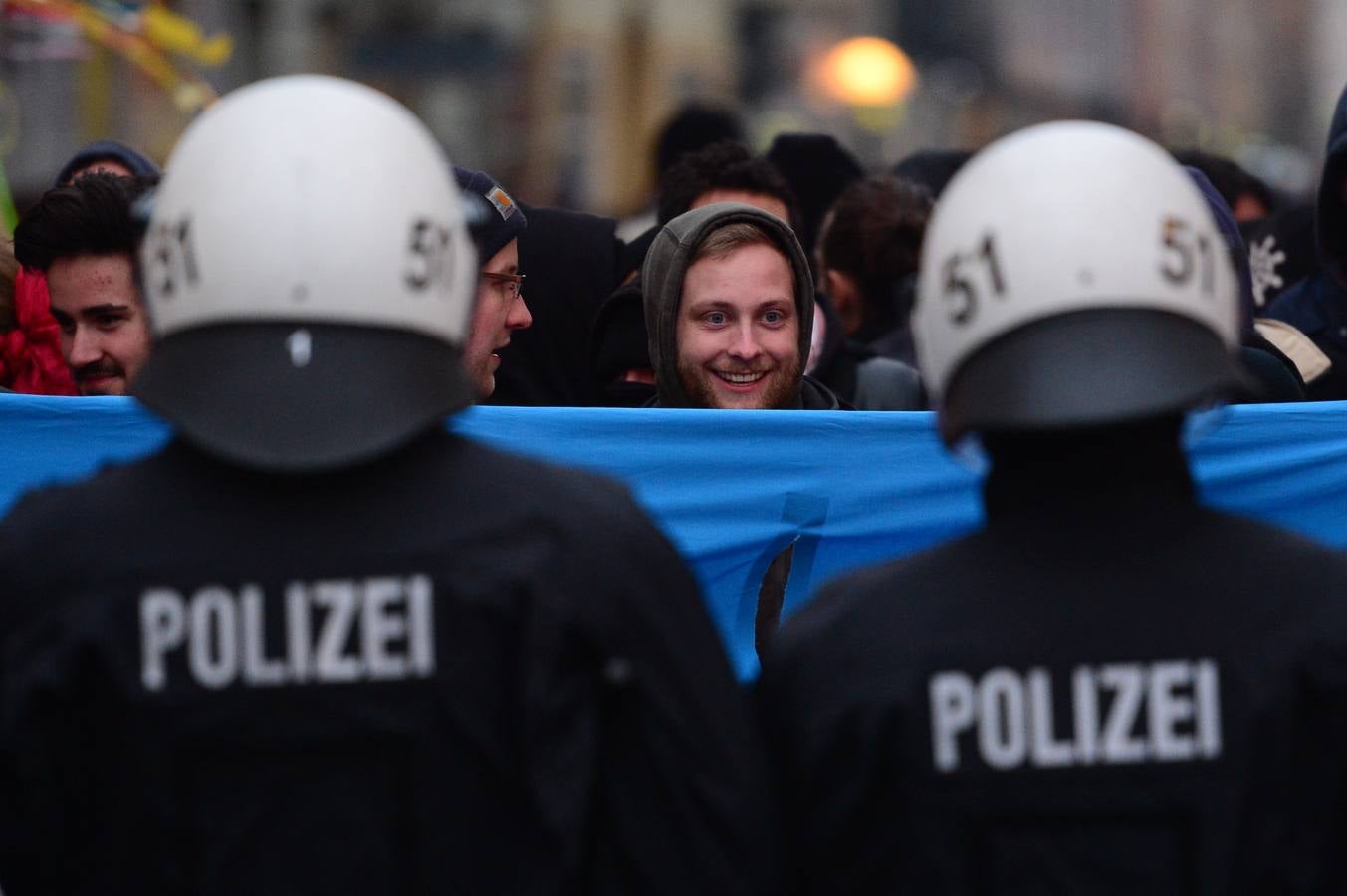 Protesta contra el G7 en Alemania