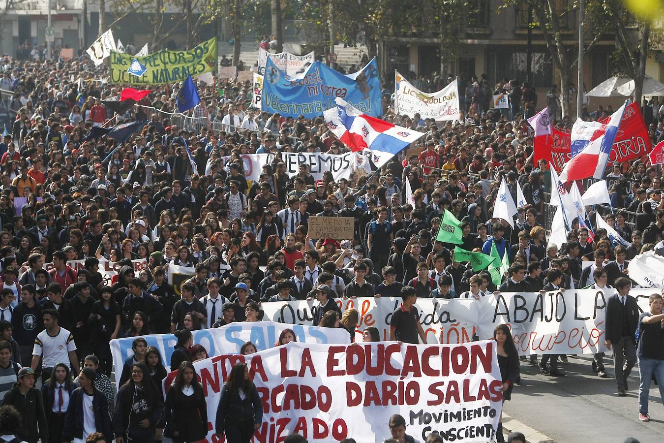 «Que Chile decida su educación»