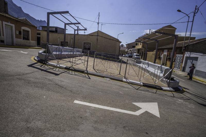 La plaza inclinada de Redován