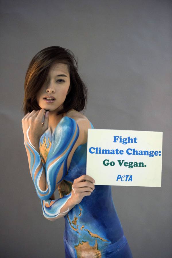 PETA reivindica el estilo de vida vegano