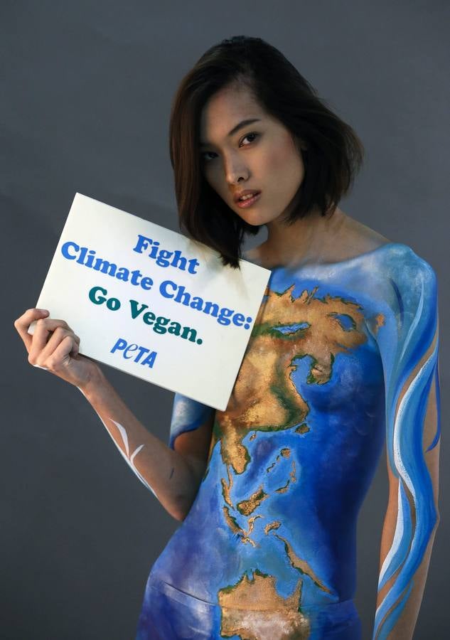 PETA reivindica el estilo de vida vegano