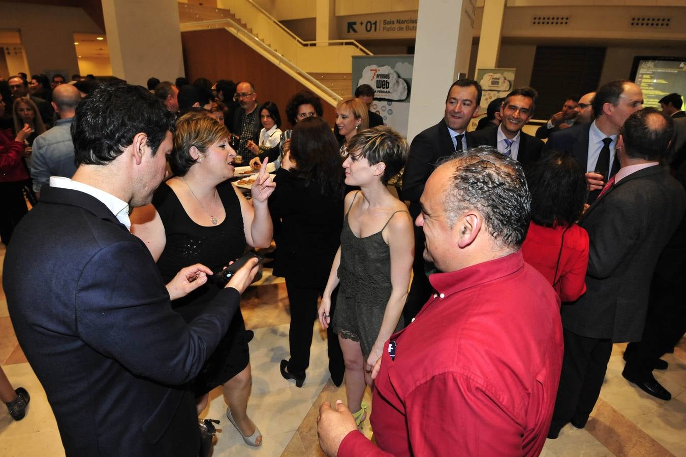 Cóctel de los VII Premios Web de &#039;La Verdad&#039;