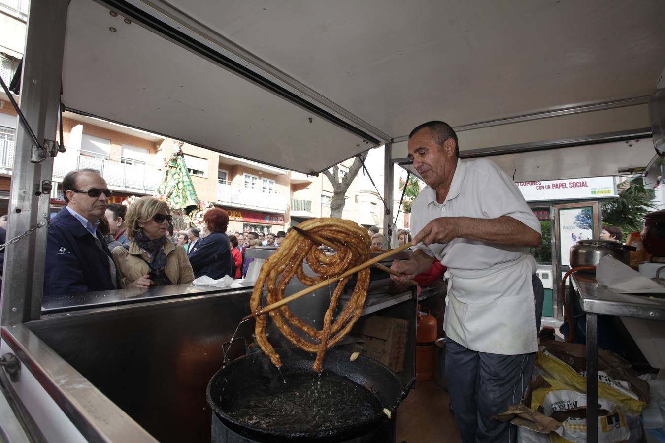 La Virgen de la Fuensanta regresa a su santuario de Algezares