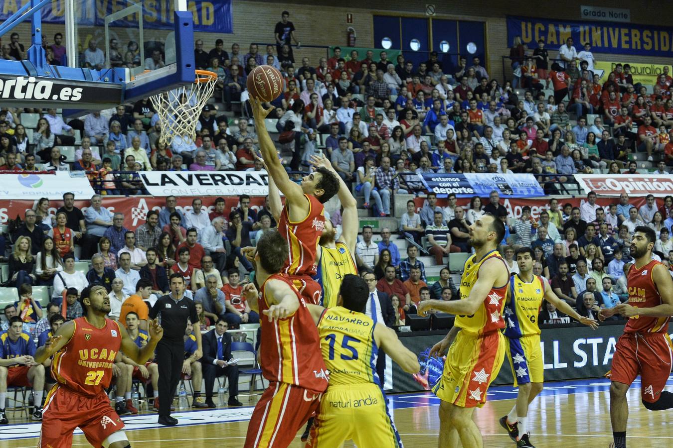 Inesperada derrota del UCAM ante el Andorra (73-77)