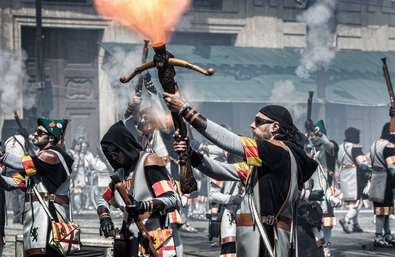 Guerra de arcabuces en Alcoy