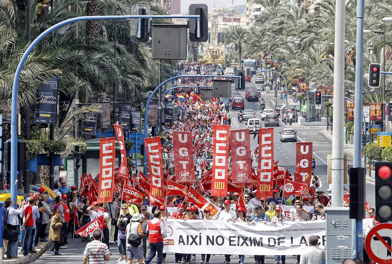 Manifestación 1 de Mayo