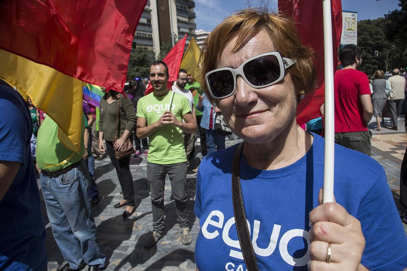 Mil personas se manifiestan en Cartagena contra las políticas de austeridad