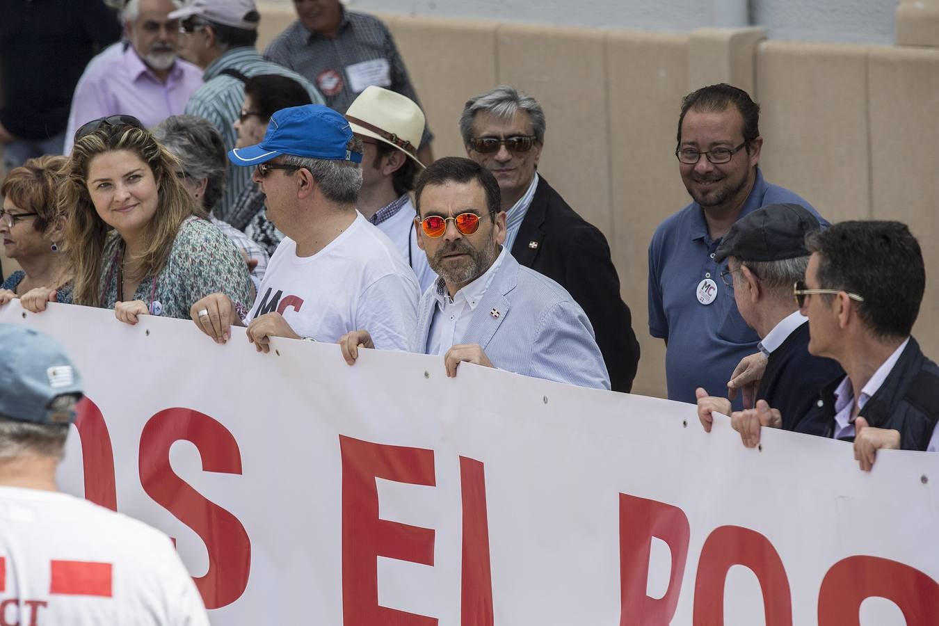 Mil personas se manifiestan en Cartagena contra las políticas de austeridad