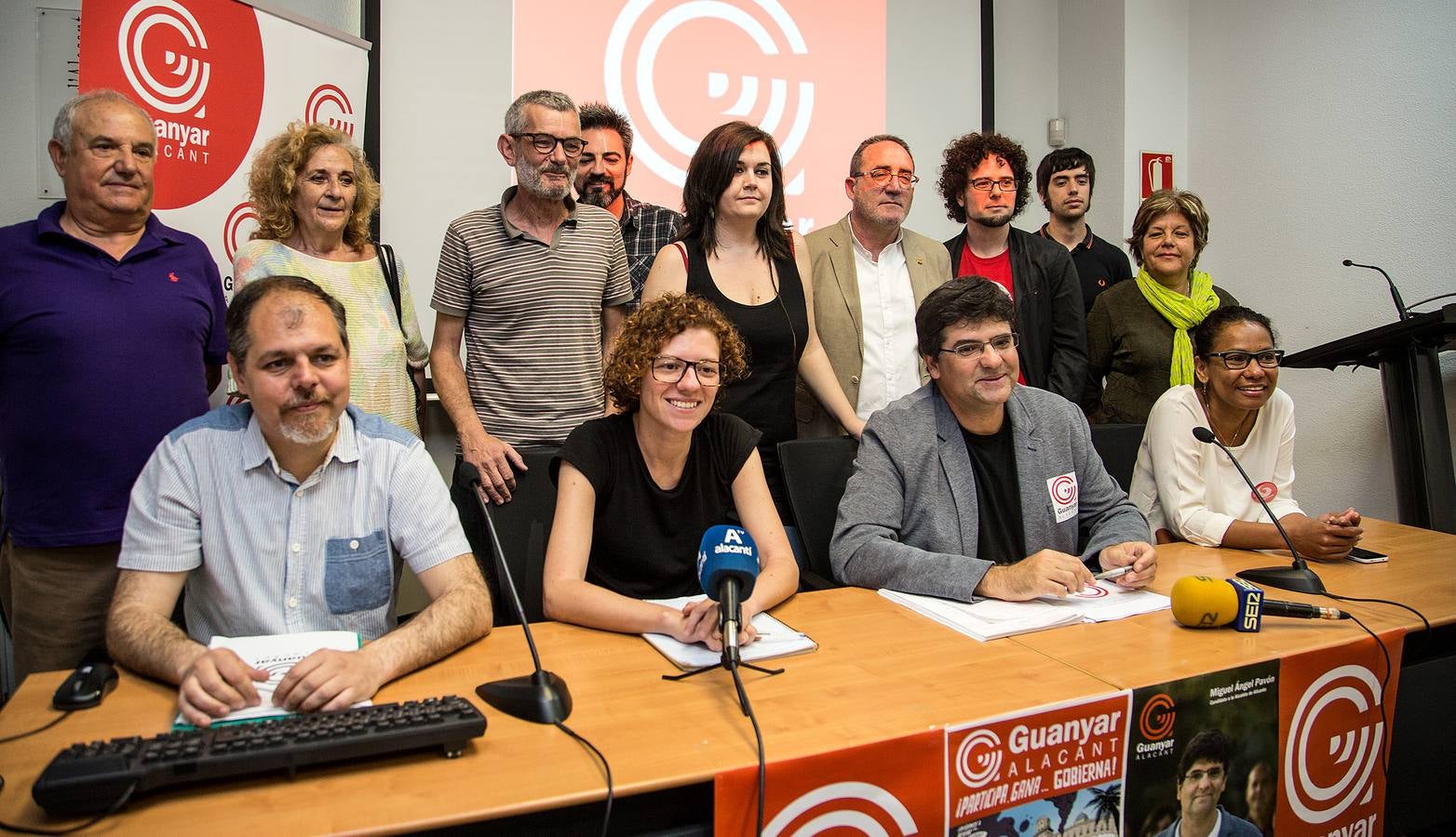 Presentación de la campaña electoral de Guanyem Alacant