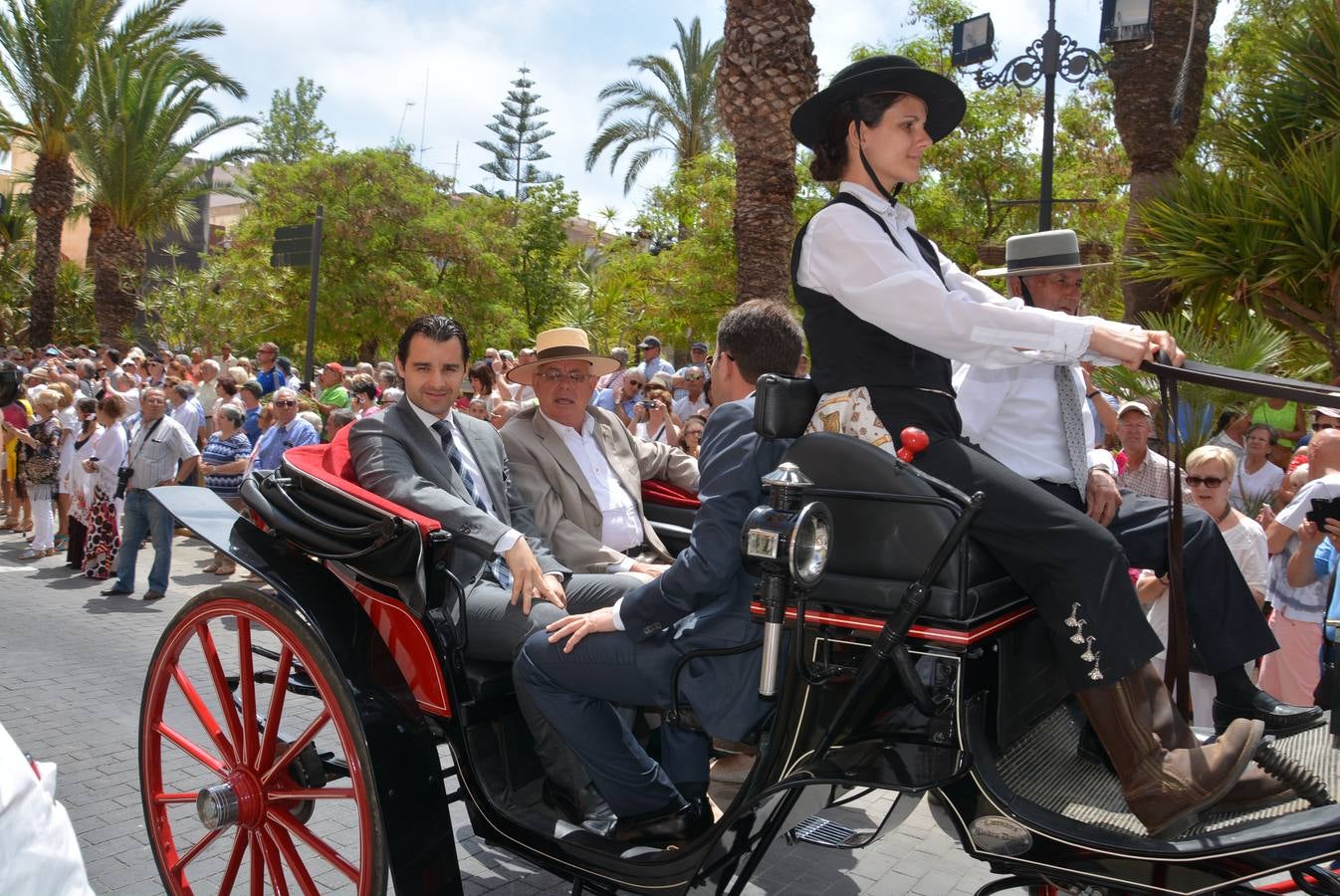 Misa rociera y paseo a caballo en Torrevieja