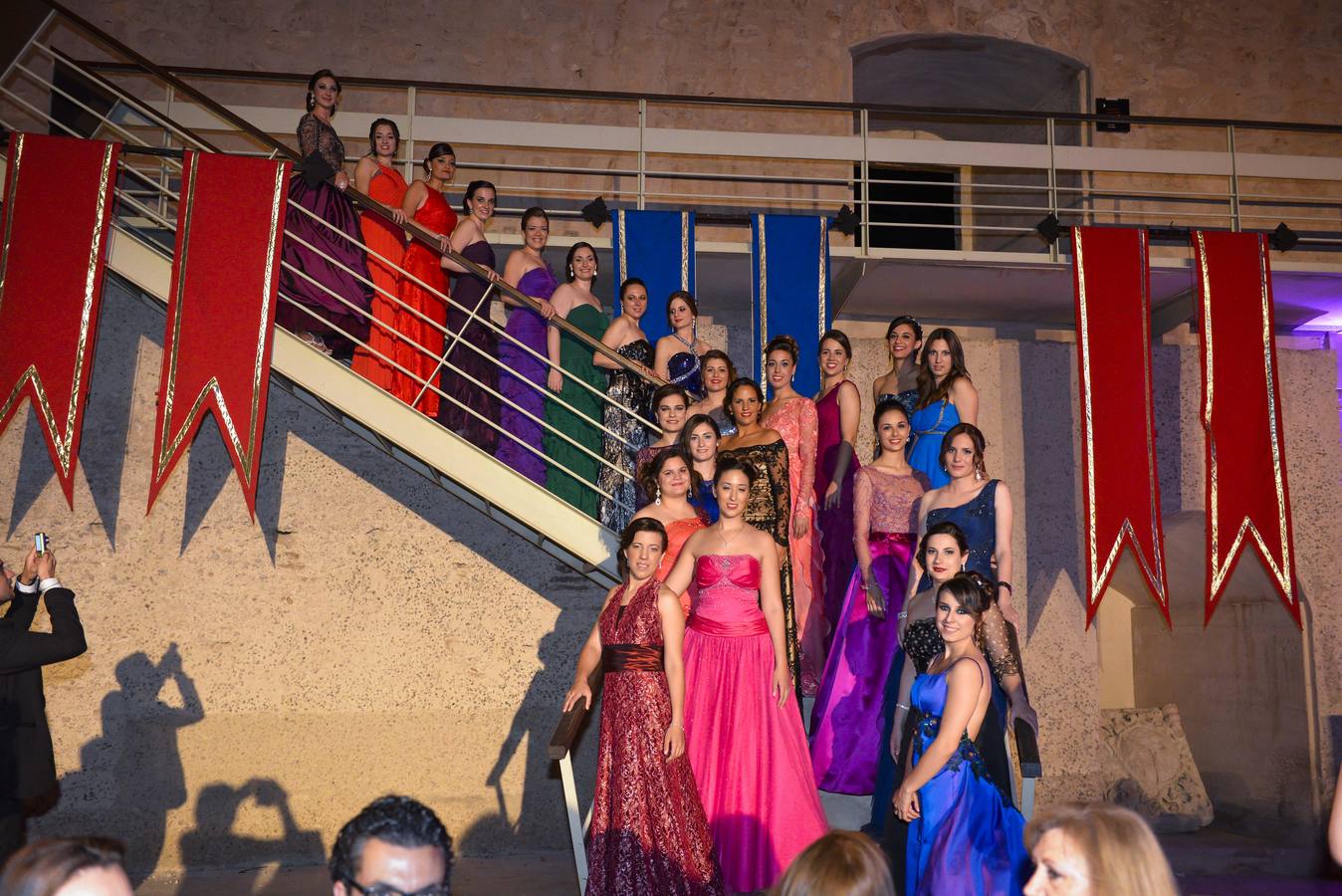 Cena de gala de las candidatas a Reina y Damas de las Fiestas de Elche