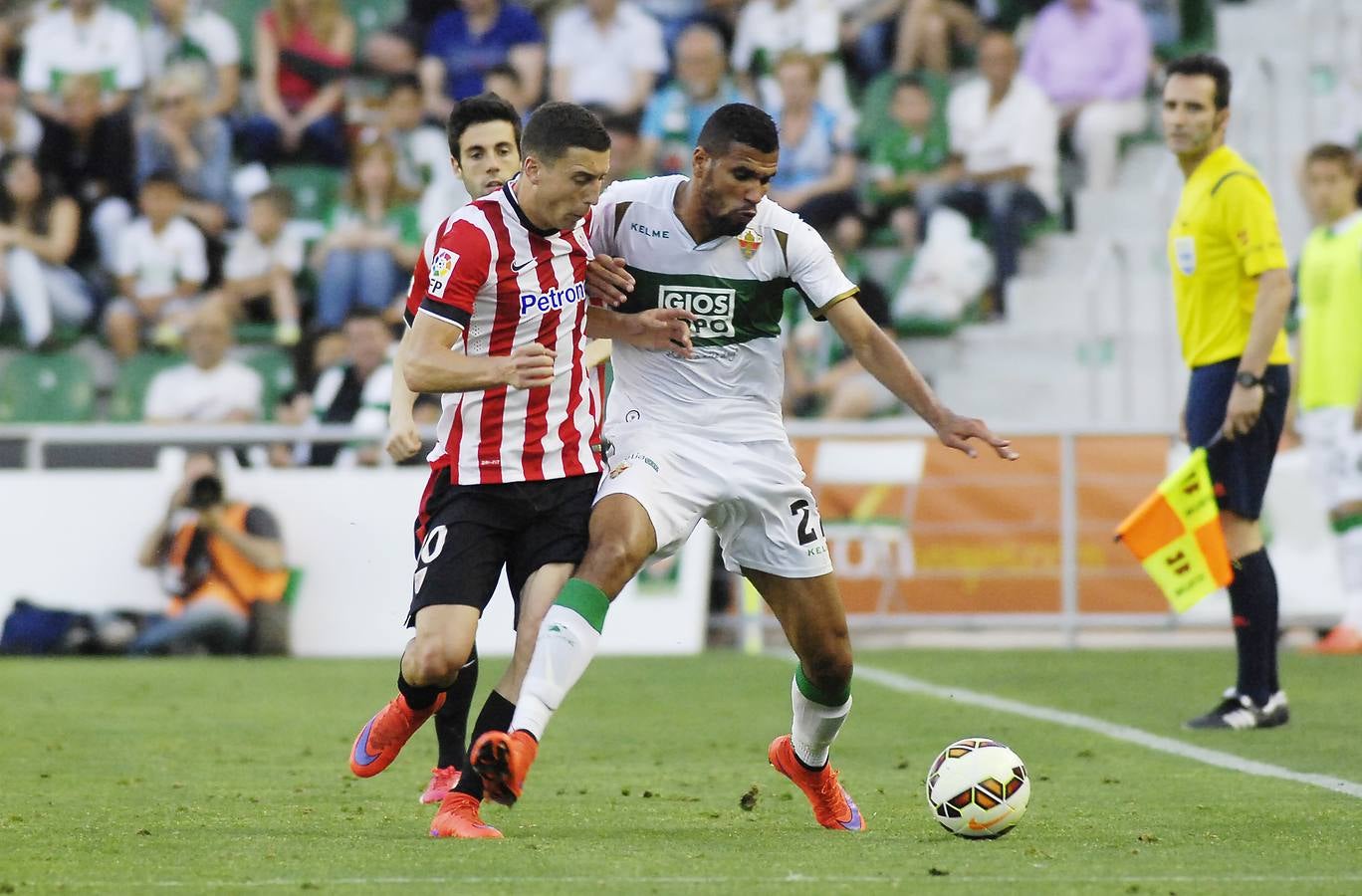 Partido entre el Elche y el Athletic