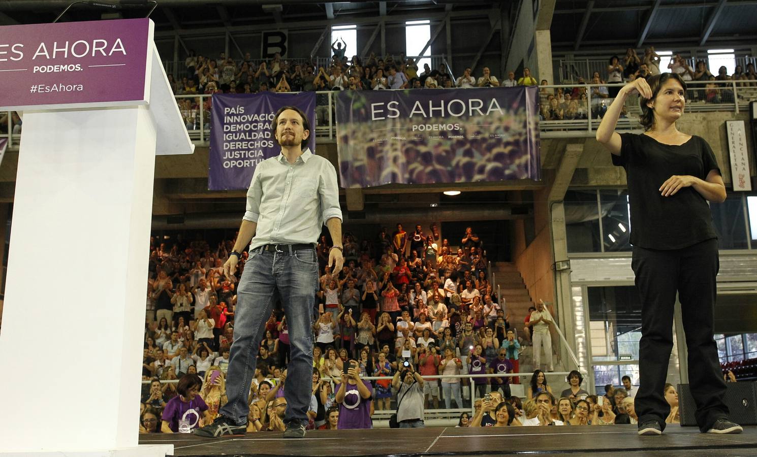 Pablo Iglesias en Alicante