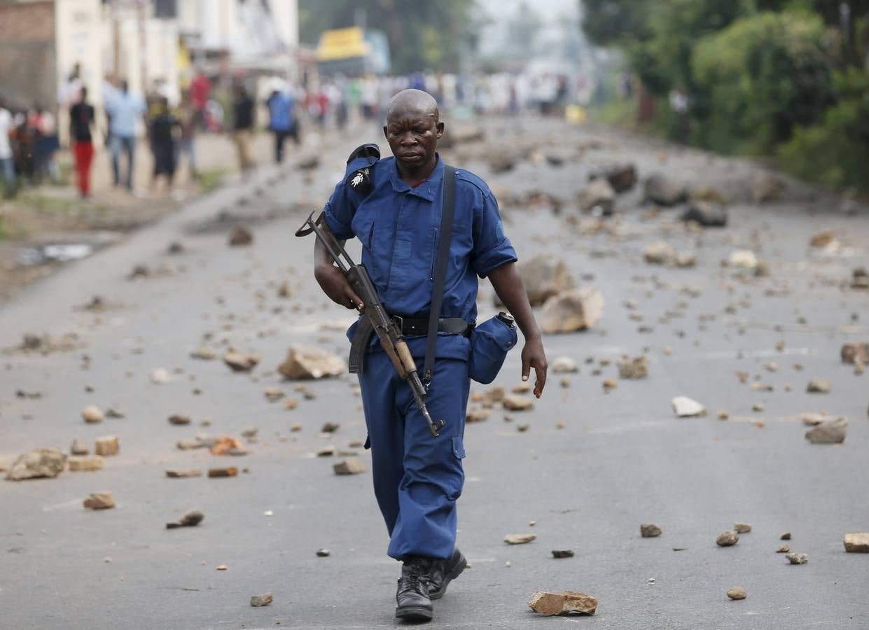 Burundi contra el presidente