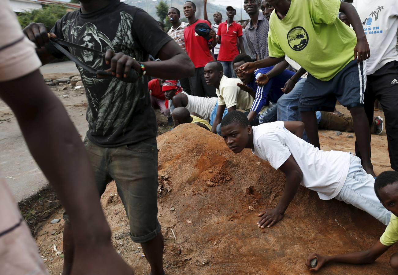 Burundi contra el presidente