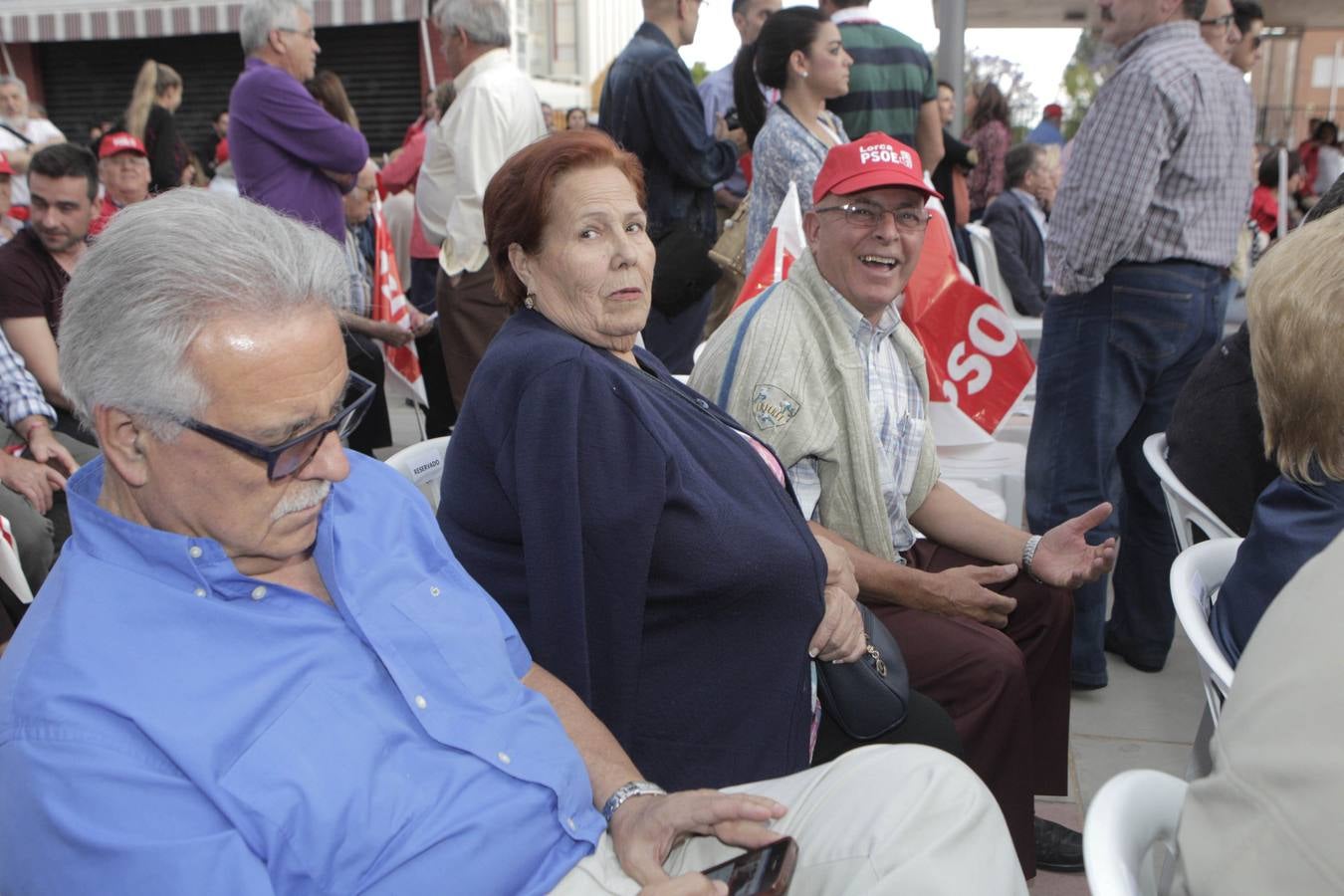 Mitin de Alfonso Guerra en Lorca