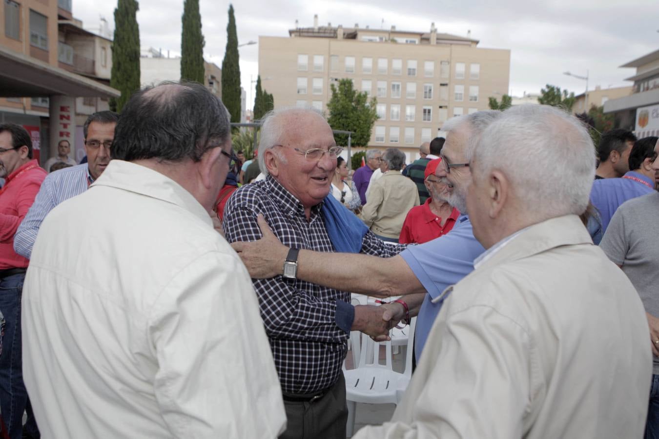 Mitin de Alfonso Guerra en Lorca