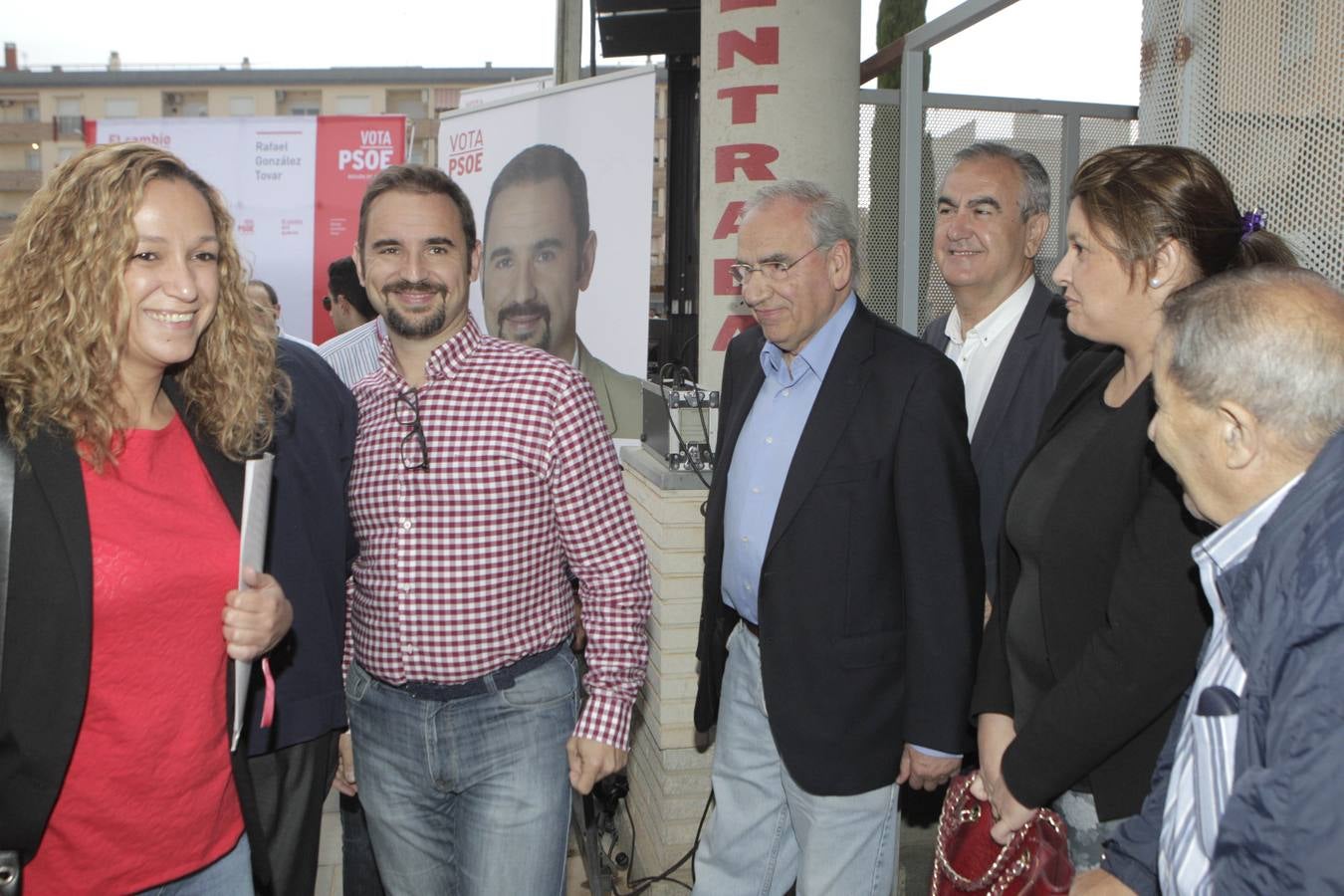 Mitin de Alfonso Guerra en Lorca