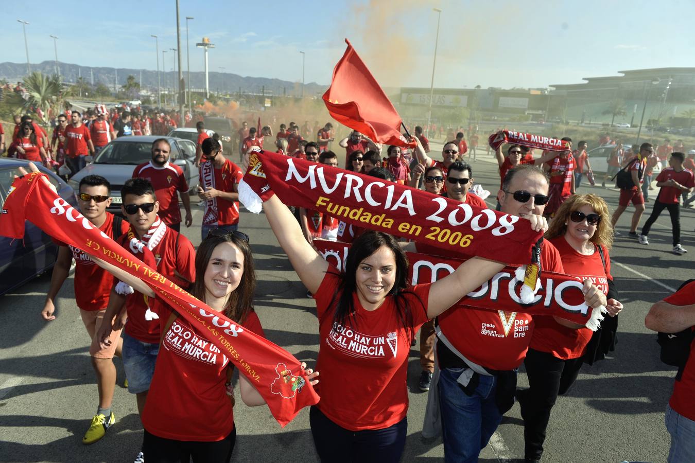 La afición grana, rumbo a Alicante