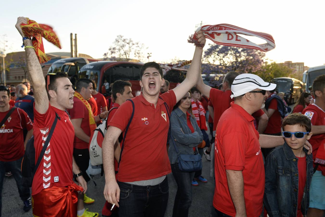 Las mejores imágenes del choque entre Hércules y Real Murcia