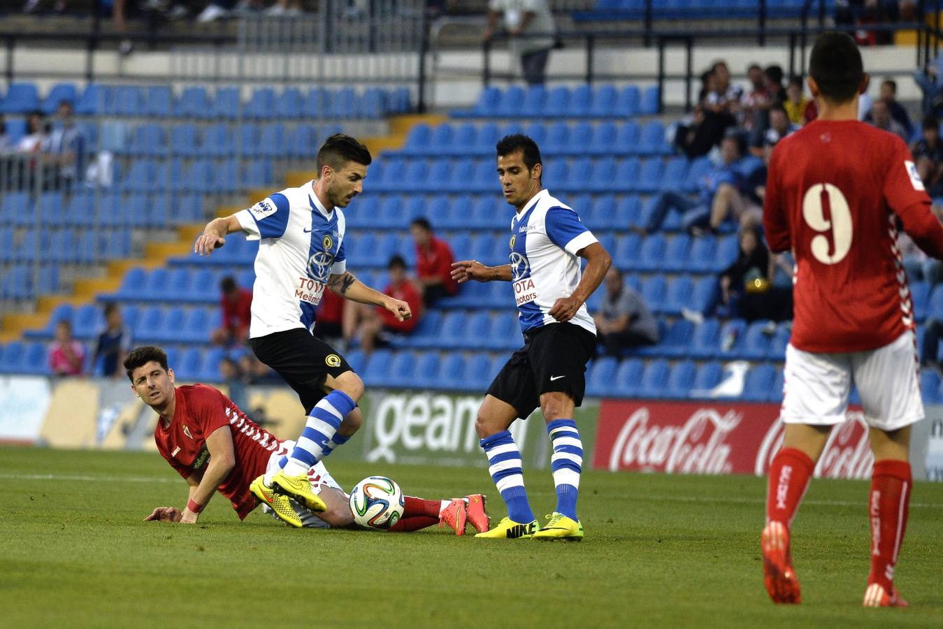 Las mejores imágenes del choque entre Hércules y Real Murcia