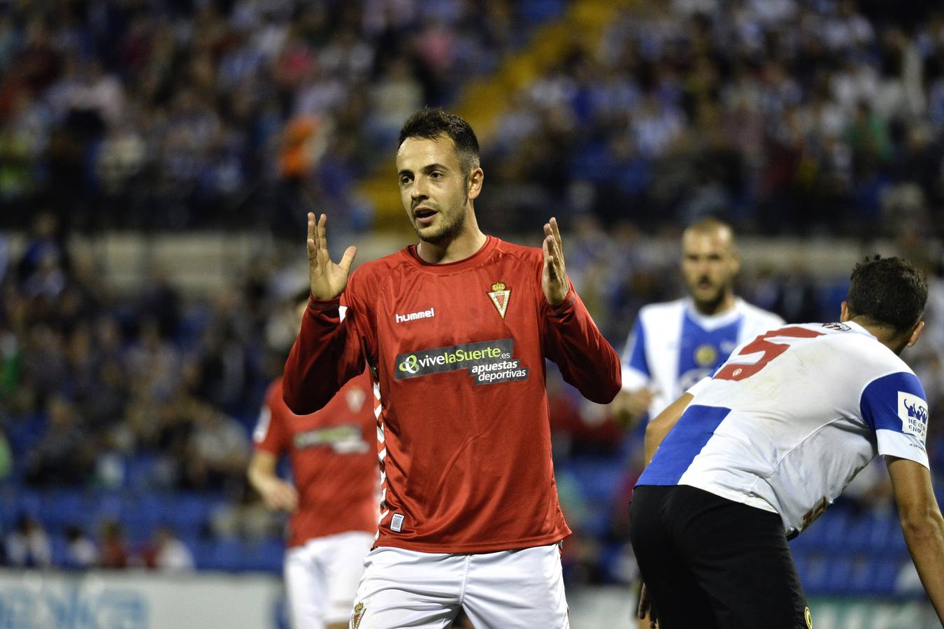 Las mejores imágenes del choque entre Hércules y Real Murcia