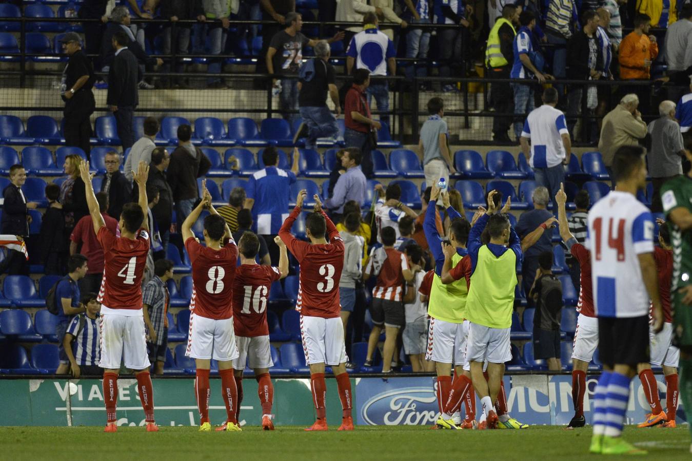 Las mejores imágenes del choque entre Hércules y Real Murcia