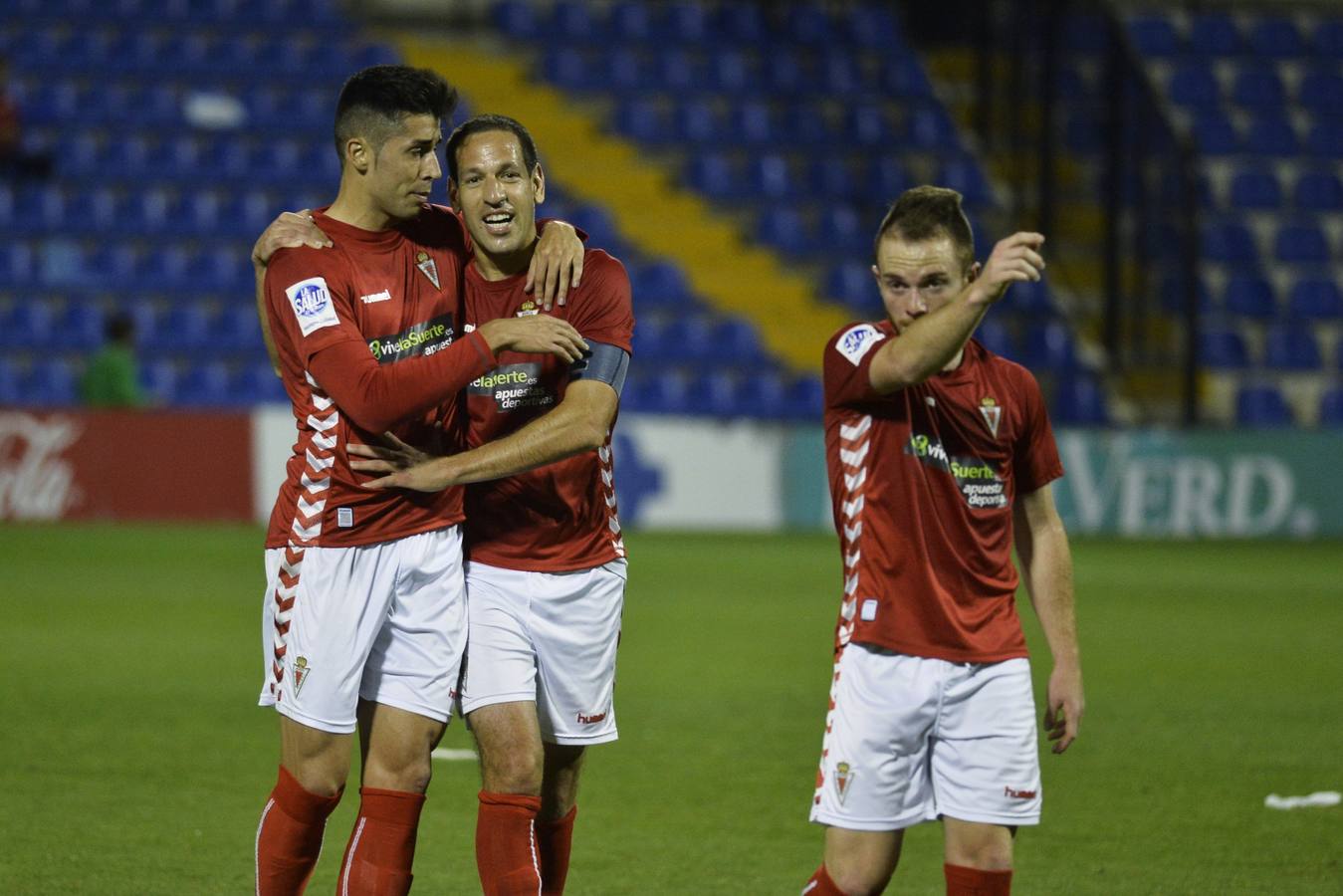 Las mejores imágenes del choque entre Hércules y Real Murcia